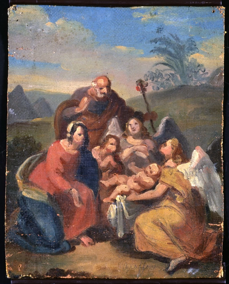 Sacra famiglia - bozzetto